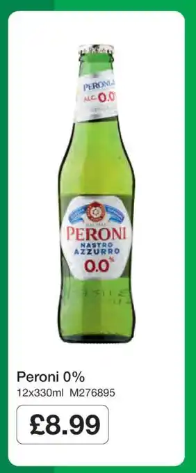 Makro Peroni 0% offer