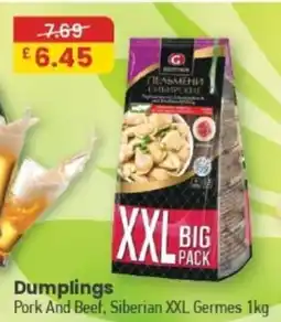 MyMINIMIX Dumplings offer