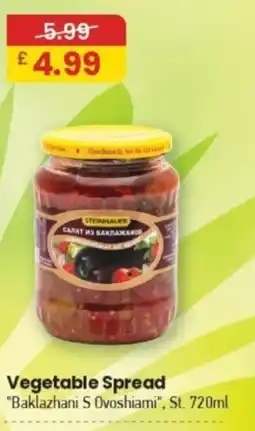 MyMINIMIX Vegetable Spread offer