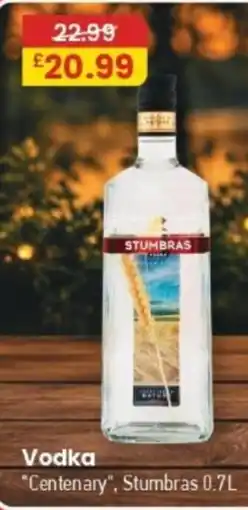 MyMINIMIX Vodka "Centenary", Stumbras offer