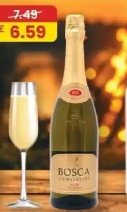 MyMINIMIX Sparkling Wine White Sweet "Bosca Anniversary Gold" offer