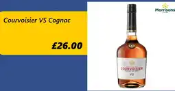 Morrisons Courvoisier VS Cognac offer