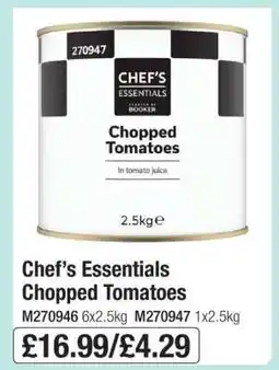 Makro Chef’s Essentials Chopped Tomatoes offer