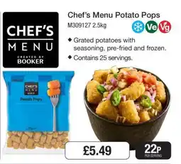 Makro Chef’s Menu Potato Pops offer
