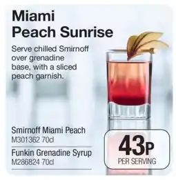 Makro Miami Peach Sunrise offer