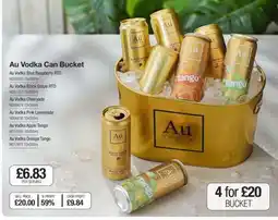 Makro Au Vodka Can Bucket offer