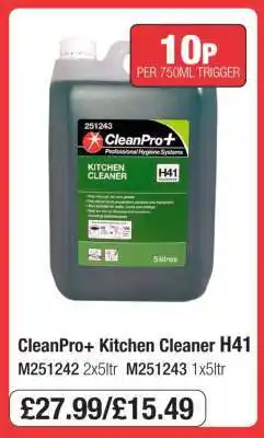 Makro CleanPro+ Kitchen Cleaner H41 offer