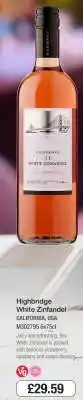 Makro Highbridge White Zinfandel offer