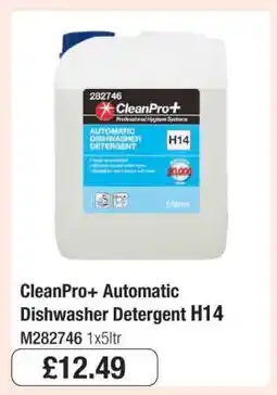 Makro CleanPro+ Automatic Dishwasher Detergent H14 offer