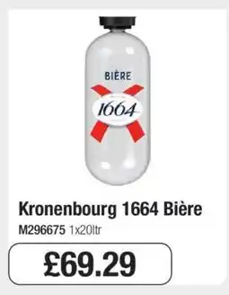 Makro Kronenbourg 1664 Bière offer