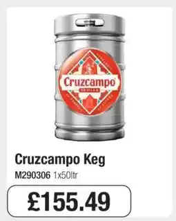 Makro Cruzcampo Keg offer
