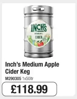 Makro Inch’s Medium Apple Cider Keg offer