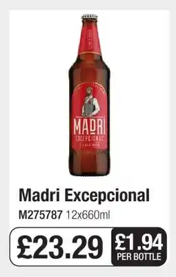 Makro Madri Excepcional offer