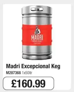 Makro Madri Excepcional Keg offer