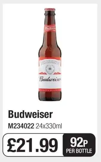Makro Budweiser offer