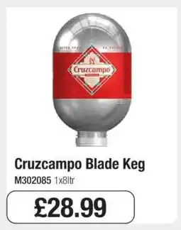Makro Cruzcampo Blade Keg offer