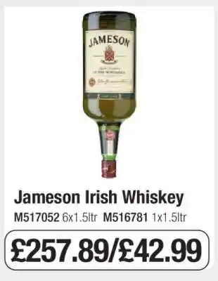 Makro Jameson Irish Whiskey offer