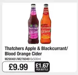 Makro Thatchers Apple & Blackcurrant/Blood Orange Cider offer