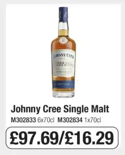 Makro Johnny Cree Single Malt offer