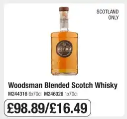 Makro Woodsman Blended Scotch Whisky offer