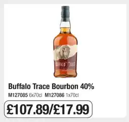 Makro Buffalo Trace Bourbon 40% offer