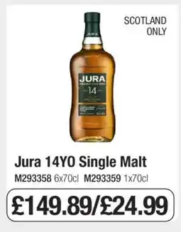 Makro Jura 14Yo Single Malt offer