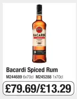 Makro BACARDÍ Spiced Rum offer