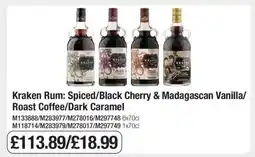 Makro Kraken Rum offer