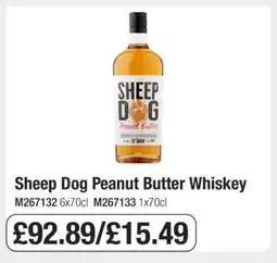 Makro Sheep Dog Peanut Butter Whiskey offer
