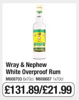 Makro Wray & Nephew White Overproof Rum offer