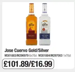 Makro Jose Cuervo Gold/Silver offer