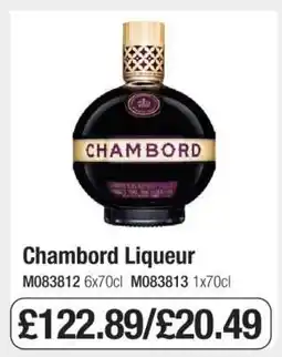 Makro Chambord Liqueur offer