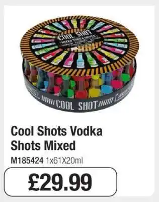Makro Cool Shots Vodka Shots Mixed offer