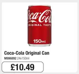 Makro Coca-Cola Original Can offer