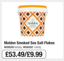 Makro Maldon Smoked Sea Salt Flakes offer