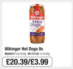 Makro Wikinger Hot Dogs 8s offer