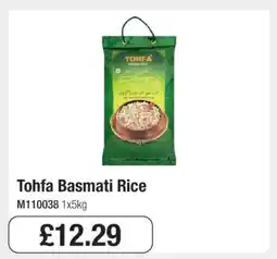 Makro TOHFA Basmati Rice offer