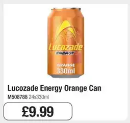Makro Lucozade Energy Orange Can offer