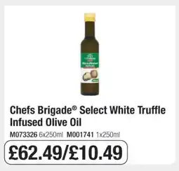 Makro Chefs Brigade Select White Truffle Infused Olive Oil offer