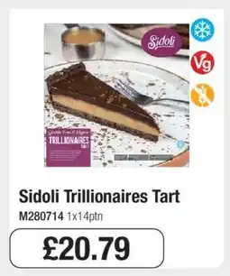 Makro Sidoli Trillionaires Tart offer