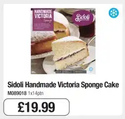 Makro Sidoli Handmade Victoria Sponge Cake offer