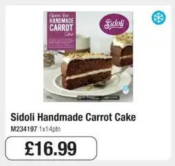 Makro Sidoli Handmade Carrot Cake offer