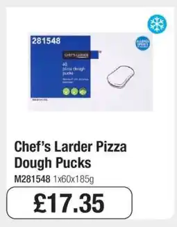 Makro Chef’s Larder Pizza Dough Pucks offer