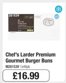 Makro Chef’s Larder Premium Gourmet Burger Buns offer