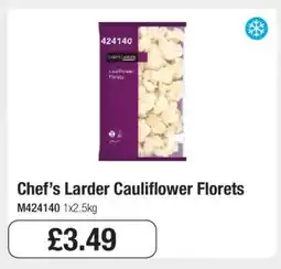 Makro Chef’s Larder Cauliflower Florets offer