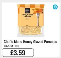 Makro Chef’s Menu Honey Glazed Parsnips offer