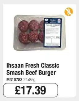 Makro Ihsaan Fresh Classic Smash Beef Burger offer