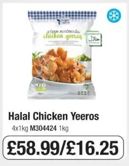 Makro Halal Chicken Yeeros offer
