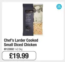 Makro Chef’s Larder Cooked Small Diced Chicken offer
