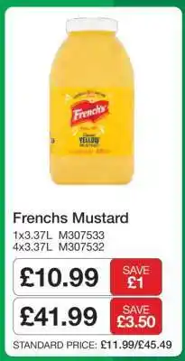 Makro Frenchs Mustard offer